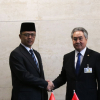 Министр Жээнбек Кулубаев Индонезиянын Тышкы иштер министри Сугионо менен жолугушту