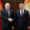 СҮРӨТ - Садыр Жапаров Россиянын Президентинин Эл аралык маданий кызматташтык боюнча атайын өкүлү Михаил Швыдкойду кабыл алды