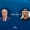 Касым-Жомарт Токаев провел телефонный разговор с Президентом ОАЭ шейхом Мухаммедом бен Заидом Аль Нахаяном