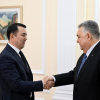Торага Марлен Маматалиев принял посла Азербайджана Латифа Гандилова