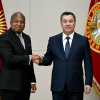 Садыр Жапаров принял министра иностранных дел Ганы Сэмуэля Аблакву