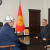 Муратали кары Мамадияр уулу Президенттин Баткен облусундагы ыйгарым укуктуу өкүлү менен жолугушту