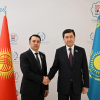 Марлен Маматалиев встретился с Председателем Мажилиса Парламента Казахстана Ерланом Кошановым