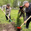 В Чуйской области состоялась международная акция «Сад памяти»