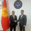 Министр Осмонов Дүйнөлүк банктын өкүлчүлүгүнүн башчысы менен жолугушту