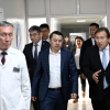 Марлен Маматалиев Улуттук хирургия борборуна барып, медициналык мекеменин ишмердүүлүгү менен таанышты