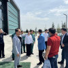 Алматыдан келген делегация Бишкектеги таштандыны кайра иштетүүчү заводго барды