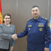 ӨКМ жана Кызыл Крест Федерациясы өзгөчө кырдаалдар жаатындагы кызматташтыкты талкуулады