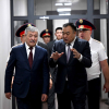 Касымалиев ИИМдин бөлүмдөрүнүн жаңыланган шарттары менен таанышты
