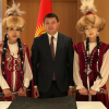 Кытайдан келген кыздар Тарых музейине барышты