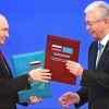 Путин и Токаев подписали соглашение о строительстве первой АЭС в Казахстане