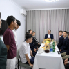 СҮРӨТ - Президент Бишкектеги жатак-мектептеринин бүтүрүүчүлөрүнүн жашоо шарттары менен таанышты