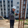 Кара-Сууда курулуп жаткан көп кабаттуу үйлөрдүн сейсмикалык бекемдиги текшерилди