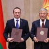 Кыргызстан менен Беларусь бир катар документтерге кол койду