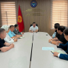 Урмат Асанбаев Улуттук дзюдо федерациясынын өкүлдөрү менен жолугушту