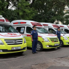 ӨКМ Саламаттык сактоо министрлигине 9 тез жардам унаасын өткөрүп берди