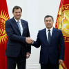 Садыр Жапаров Беларусь ТИМ башчысы Максим Рыженковду кабыл алды