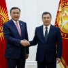 Садыр Жапаров ТМУнун башкы катчысы Кубанычбек Өмүралиев менен жолугушту
