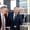 Адылбек Касымалиев выступил на открытии Кыргызско-Российского экономического форума в Чолпон-Ате