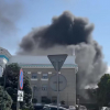 В Бишкеке ликвидировано возгорание на строительном объекте