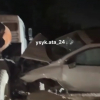 ВИДЕО - Чүйдө үрөй учурган кырсык: Subaru КамАЗды сүзүп, үч адам оор абалда