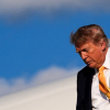 Трамп появился на публике с перекрашенными волосами