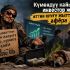 “Күмөндүү кайырчы инвестор же иттин өлүгү жыттанган афёра”