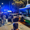 Жети унаа катышкан кырсык: автобустун айдоочусу мас абалында болгон