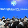 Президент Манас шаарынын жана Сузактын эли менен жолугушту