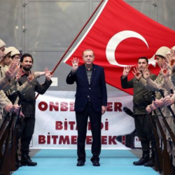 Эрдоган обругал Германию за запрет турецких митингов