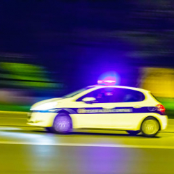 В Швеции автобус со школьниками вылетел с трассы