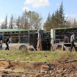 Сирияда кол салуудан кийин эвакуация иштери токтоду