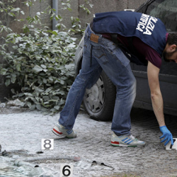 У взрывного устройства, сработавшего в Риме, был таймер