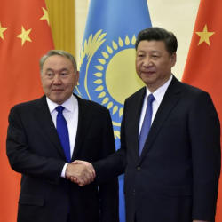 Назарбаев "Бир алкак, бир жол" демилгесин колдойт