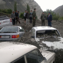 Сел жүрүп, 5 даана электр мамычасын, бир унааны агызып кеткен