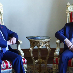 Түркиянын премьер-министри менен спикер жолукту