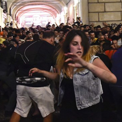 ВИДЕО - После давки в Турине за медпомощью обратились более 1,5 тысячи человек