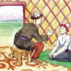 Сага атаң жигиттикти үйрөтсүн!