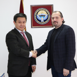 Председатель Кыргызпатента встретился с генеральным директором Всероссийской организации интеллектуальной собственности