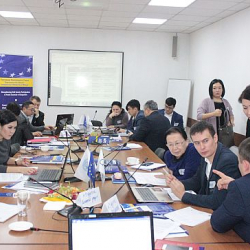 Министерстве экономики КР состоялся семинар «Социальное партнерство как основа продуктивной работы Общественных советов государственных органов (ОСГО), организованный в рамках проекта «Усиление вовлечения гражданского общества в Общественные советы в Кыргызстане»