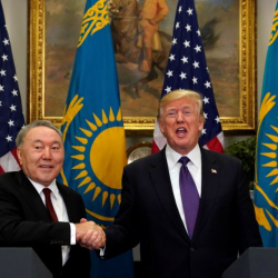 Назарбаев менен Трамп аймактык коопсуздук маселелерин талкуулашты