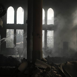 Чукул кабар: Ноокатта мечит өрттөнүп кетти!