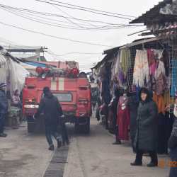 Сүрөт - Жалал-Абад: Базарларда өрт коопсуздугу начар