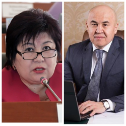 Алтынбек Сулаймановдун апасы мезгилсиз дүйнөдөн кайткандыгына байланыштуу экс-вице-спикери Бөдөш Мамырова көңүл айтат