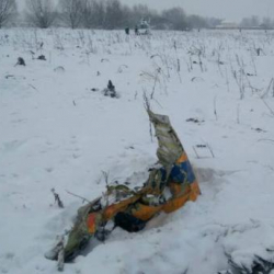 Орусияда кулап түшкөн учактан аман калган эч ким болгон жок