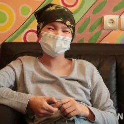 ФОТО - Тезка Дариги Назарбаевой из Актау борется со страшной болезнью