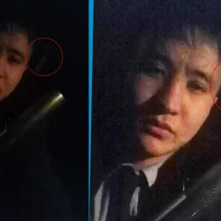 Селфи жасап жаткан жигиттин жанына кыздын элеси кошо түшүп калган