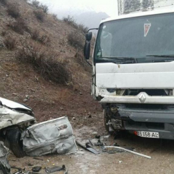 На трассе  Бишкек-Ош после произшедшой аварии погиб 47-летний мужчина 