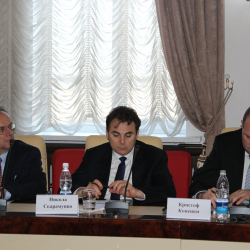 ФОТО - В Верховном суде состоялась мероприятие, связанное с внедрением электронного судопроизводства в пилотных судах