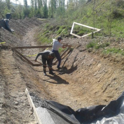 СҮРӨТ - Ала-Бука районундагы Өрүк-Сай айылындагы Эшме канал оңдоп түзөлүүдө